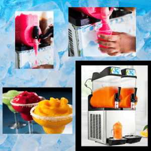 A frozen drink machine.